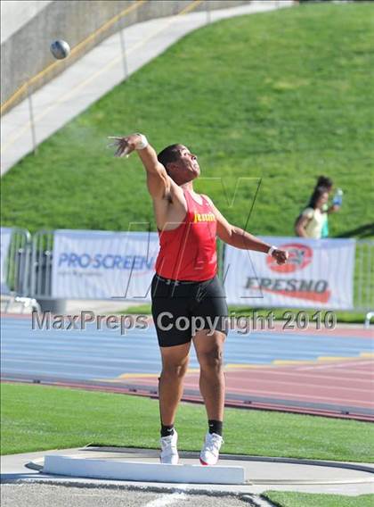 Thumbnail 2 in CIF State Championships (Boys Shot Put) photogallery.