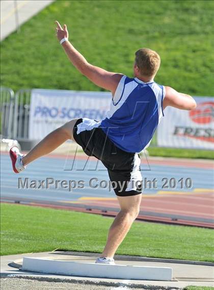 Thumbnail 2 in CIF State Championships (Boys Shot Put) photogallery.