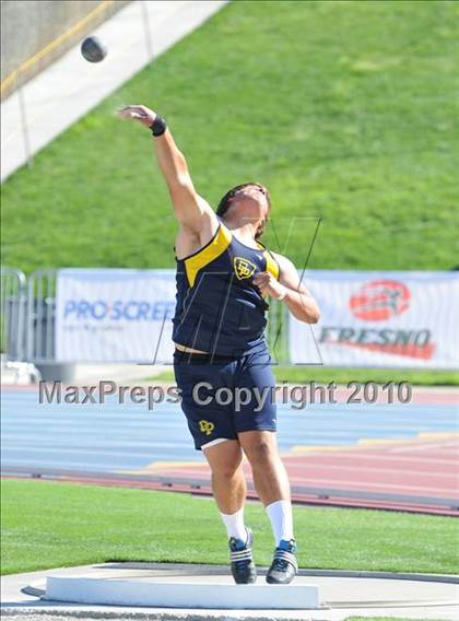 Thumbnail 3 in CIF State Championships (Boys Shot Put) photogallery.