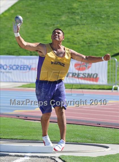 Thumbnail 1 in CIF State Championships (Boys Shot Put) photogallery.