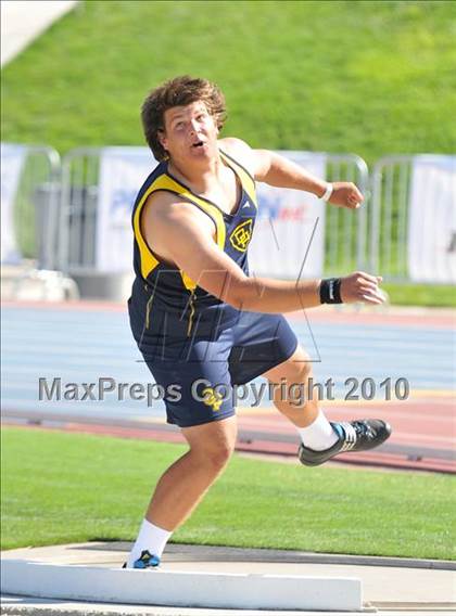 Thumbnail 1 in CIF State Championships (Boys Shot Put) photogallery.