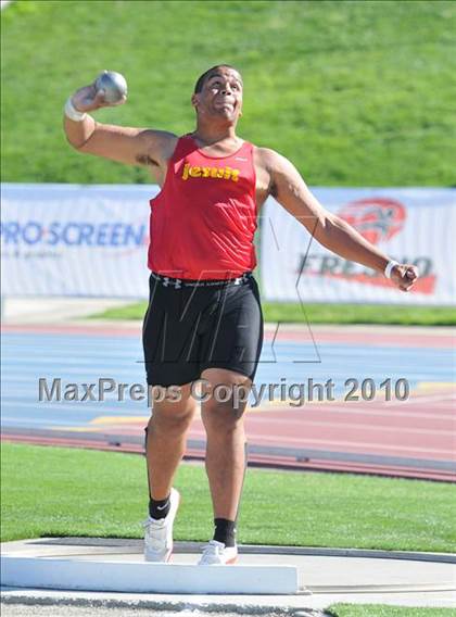 Thumbnail 3 in CIF State Championships (Boys Shot Put) photogallery.