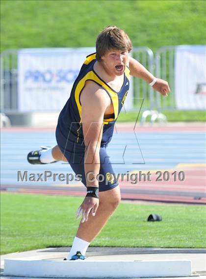Thumbnail 2 in CIF State Championships (Boys Shot Put) photogallery.