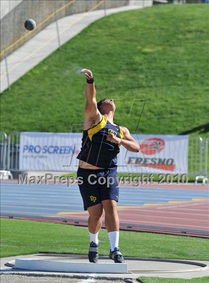 Thumbnail 2 in CIF State Championships (Boys Shot Put) photogallery.