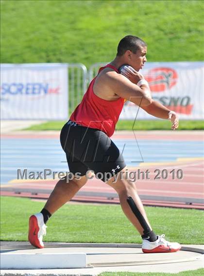Thumbnail 1 in CIF State Championships (Boys Shot Put) photogallery.