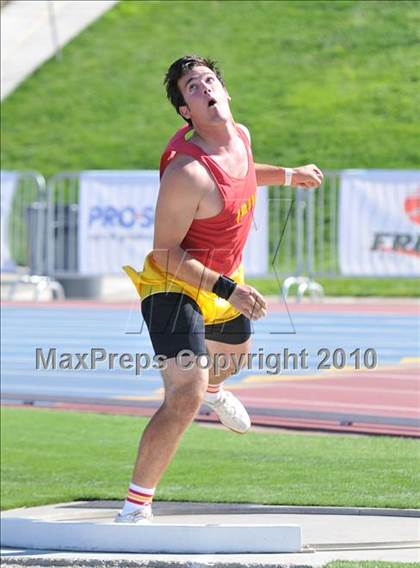 Thumbnail 2 in CIF State Championships (Boys Shot Put) photogallery.