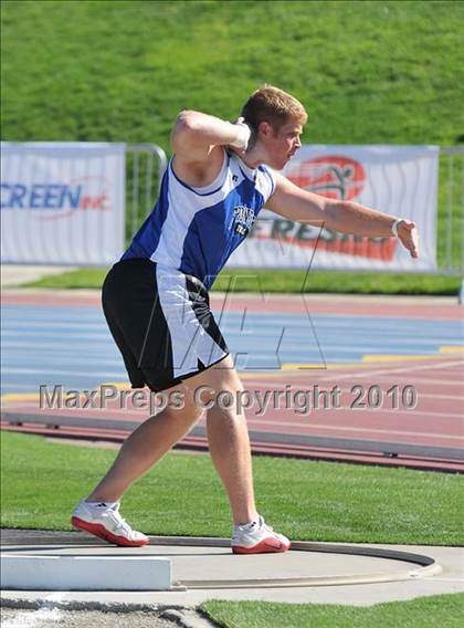 Thumbnail 2 in CIF State Championships (Boys Shot Put) photogallery.