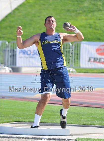 Thumbnail 3 in CIF State Championships (Boys Shot Put) photogallery.