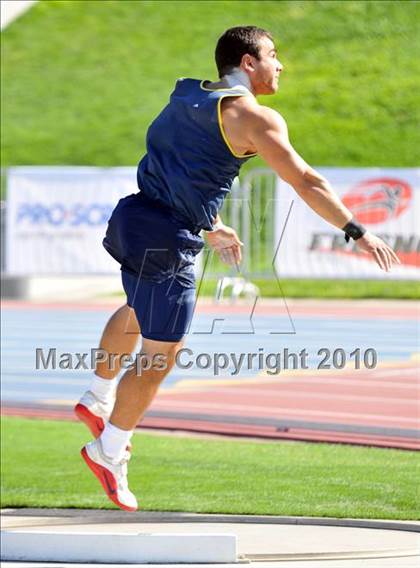 Thumbnail 2 in CIF State Championships (Boys Shot Put) photogallery.