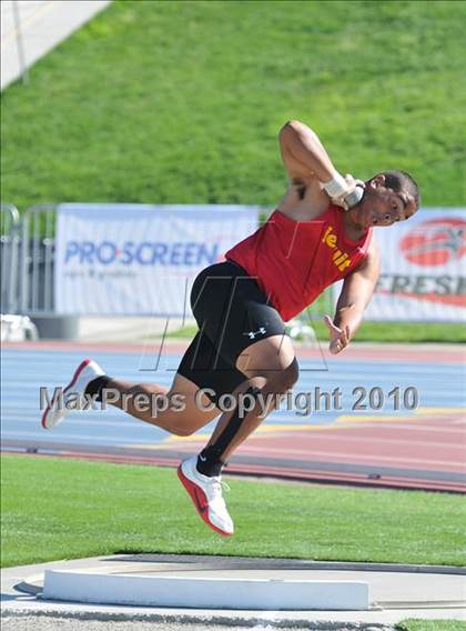 Thumbnail 2 in CIF State Championships (Boys Shot Put) photogallery.