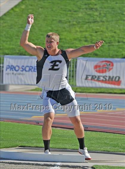 Thumbnail 2 in CIF State Championships (Boys Shot Put) photogallery.