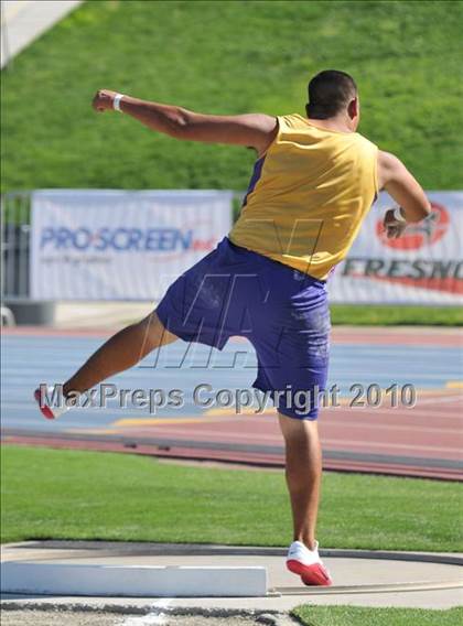 Thumbnail 2 in CIF State Championships (Boys Shot Put) photogallery.