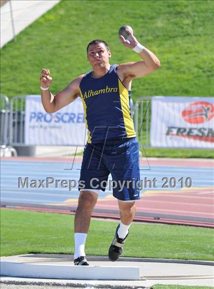 Thumbnail 2 in CIF State Championships (Boys Shot Put) photogallery.