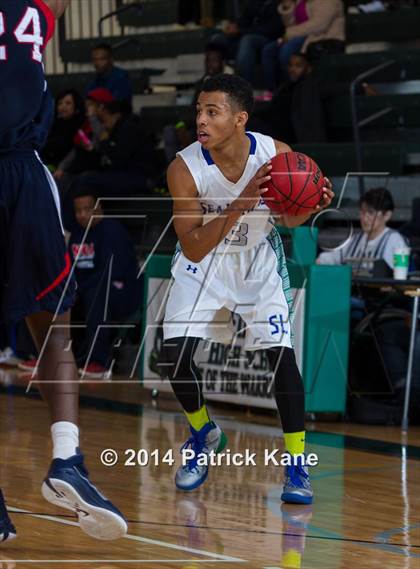 Thumbnail 2 in South Lakes vs. National Christian Academy (George Long Holiday Hoops Tournament) photogallery.
