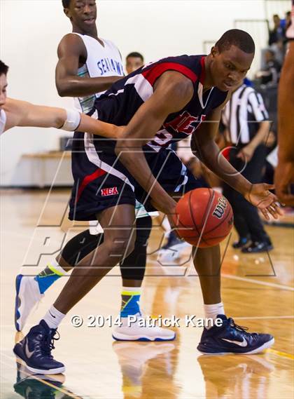 Thumbnail 1 in South Lakes vs. National Christian Academy (George Long Holiday Hoops Tournament) photogallery.