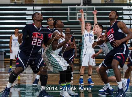Thumbnail 1 in South Lakes vs. National Christian Academy (George Long Holiday Hoops Tournament) photogallery.