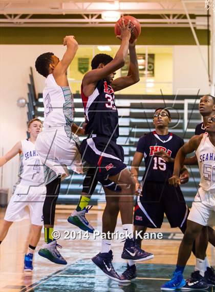 Thumbnail 3 in South Lakes vs. National Christian Academy (George Long Holiday Hoops Tournament) photogallery.