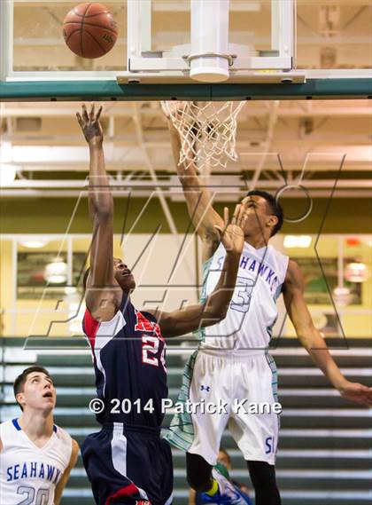 Thumbnail 1 in South Lakes vs. National Christian Academy (George Long Holiday Hoops Tournament) photogallery.