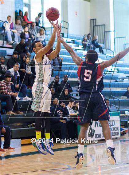 Thumbnail 1 in South Lakes vs. National Christian Academy (George Long Holiday Hoops Tournament) photogallery.