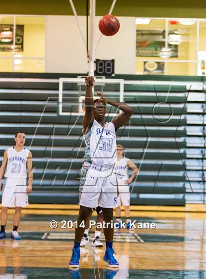 Thumbnail 1 in South Lakes vs. National Christian Academy (George Long Holiday Hoops Tournament) photogallery.