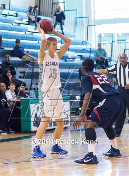 Thumbnail 2 in South Lakes vs. National Christian Academy (George Long Holiday Hoops Tournament) photogallery.