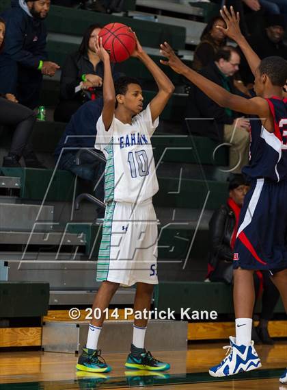 Thumbnail 3 in South Lakes vs. National Christian Academy (George Long Holiday Hoops Tournament) photogallery.