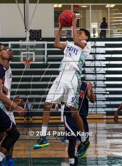 Thumbnail 2 in South Lakes vs. National Christian Academy (George Long Holiday Hoops Tournament) photogallery.