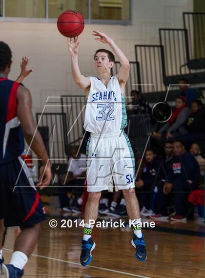 Thumbnail 3 in South Lakes vs. National Christian Academy (George Long Holiday Hoops Tournament) photogallery.