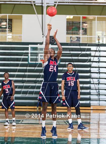Thumbnail 3 in South Lakes vs. National Christian Academy (George Long Holiday Hoops Tournament) photogallery.