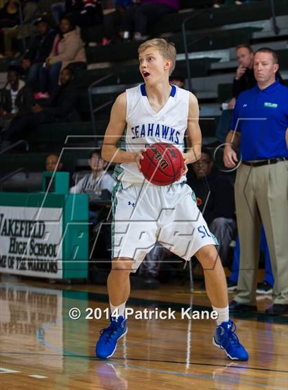 Thumbnail 1 in South Lakes vs. National Christian Academy (George Long Holiday Hoops Tournament) photogallery.