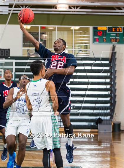 Thumbnail 1 in South Lakes vs. National Christian Academy (George Long Holiday Hoops Tournament) photogallery.