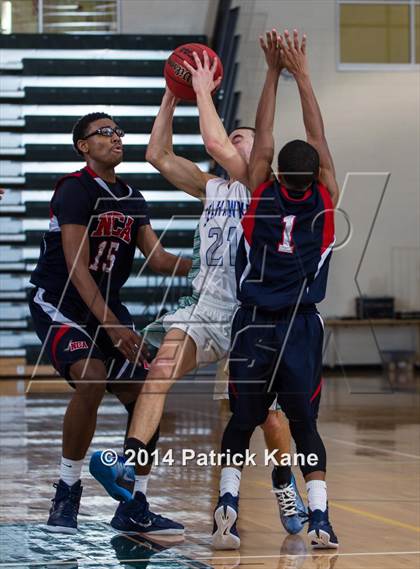 Thumbnail 3 in South Lakes vs. National Christian Academy (George Long Holiday Hoops Tournament) photogallery.