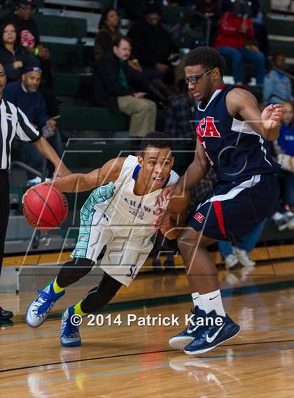 Thumbnail 3 in South Lakes vs. National Christian Academy (George Long Holiday Hoops Tournament) photogallery.