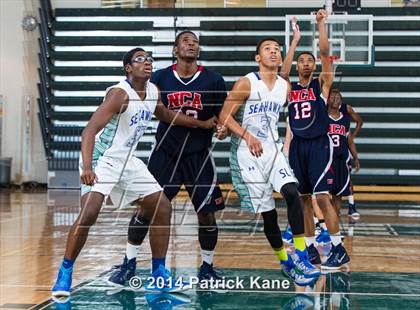 Thumbnail 3 in South Lakes vs. National Christian Academy (George Long Holiday Hoops Tournament) photogallery.