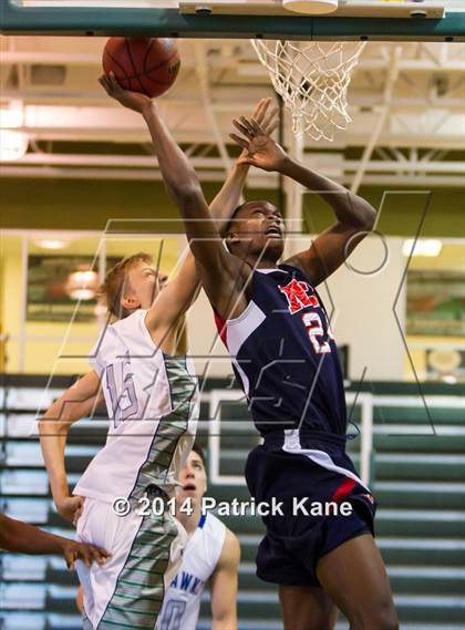 Thumbnail 1 in South Lakes vs. National Christian Academy (George Long Holiday Hoops Tournament) photogallery.