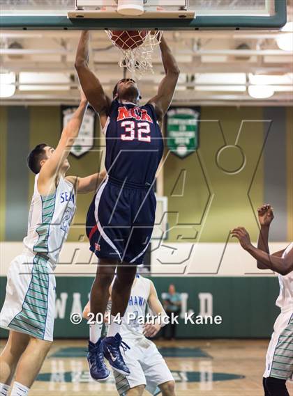 Thumbnail 2 in South Lakes vs. National Christian Academy (George Long Holiday Hoops Tournament) photogallery.
