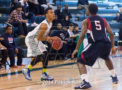 Thumbnail 3 in South Lakes vs. National Christian Academy (George Long Holiday Hoops Tournament) photogallery.