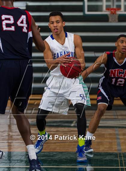 Thumbnail 3 in South Lakes vs. National Christian Academy (George Long Holiday Hoops Tournament) photogallery.