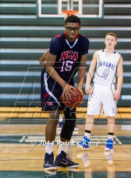 Thumbnail 3 in South Lakes vs. National Christian Academy (George Long Holiday Hoops Tournament) photogallery.