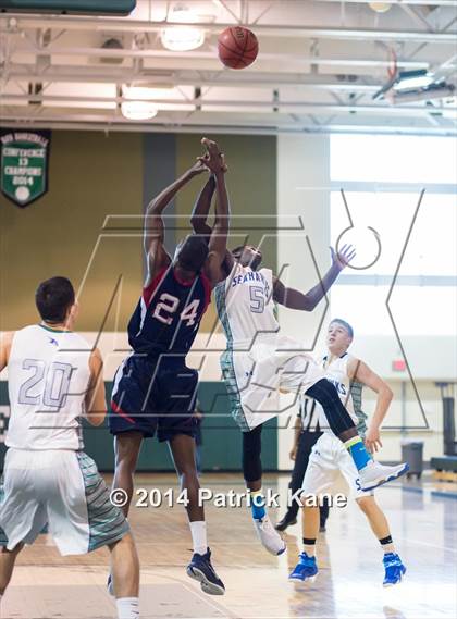 Thumbnail 3 in South Lakes vs. National Christian Academy (George Long Holiday Hoops Tournament) photogallery.