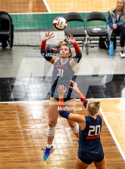 Thumbnail 2 in Brighton vs. Spanish Fork (UHSAA 5A Second Round) photogallery.