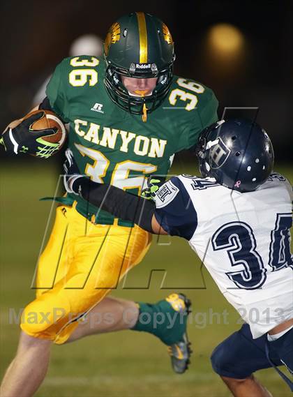 Thumbnail 3 in Higley @ Canyon del Oro (D3  Round 1) photogallery.