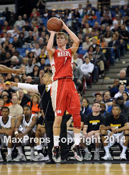 Thumbnail 1 in Bishop O'Dowd vs. Mater Dei (CIF State Open Division Final) photogallery.