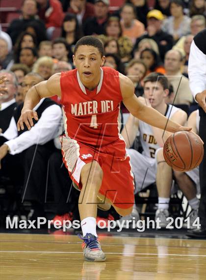 Thumbnail 1 in Bishop O'Dowd vs. Mater Dei (CIF State Open Division Final) photogallery.