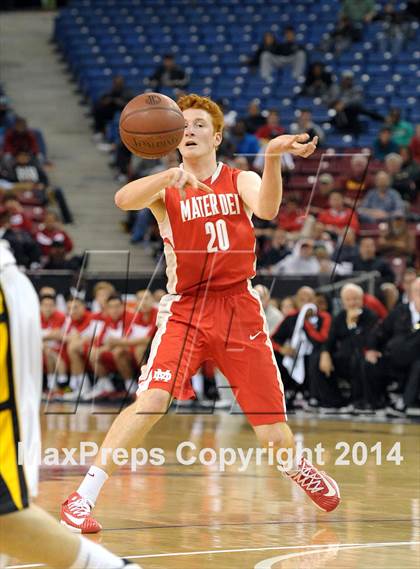 Thumbnail 2 in Bishop O'Dowd vs. Mater Dei (CIF State Open Division Final) photogallery.