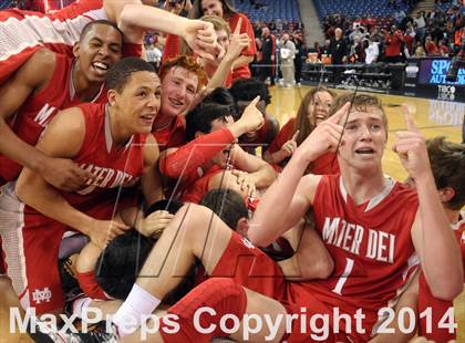 Thumbnail 2 in Bishop O'Dowd vs. Mater Dei (CIF State Open Division Final) photogallery.