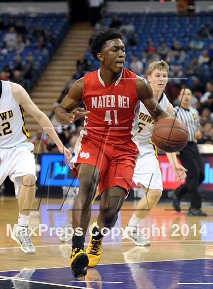 Thumbnail 3 in Bishop O'Dowd vs. Mater Dei (CIF State Open Division Final) photogallery.