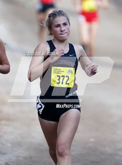 Thumbnail 2 in CIF State Cross Country Championships (Girls D2 Race) photogallery.
