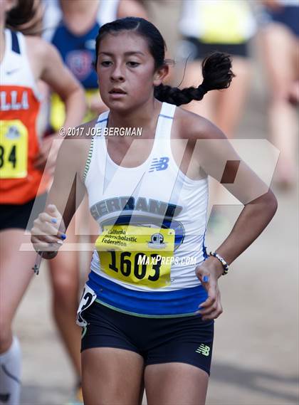 Thumbnail 3 in CIF State Cross Country Championships (Girls D2 Race) photogallery.