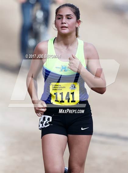 Thumbnail 2 in CIF State Cross Country Championships (Girls D2 Race) photogallery.